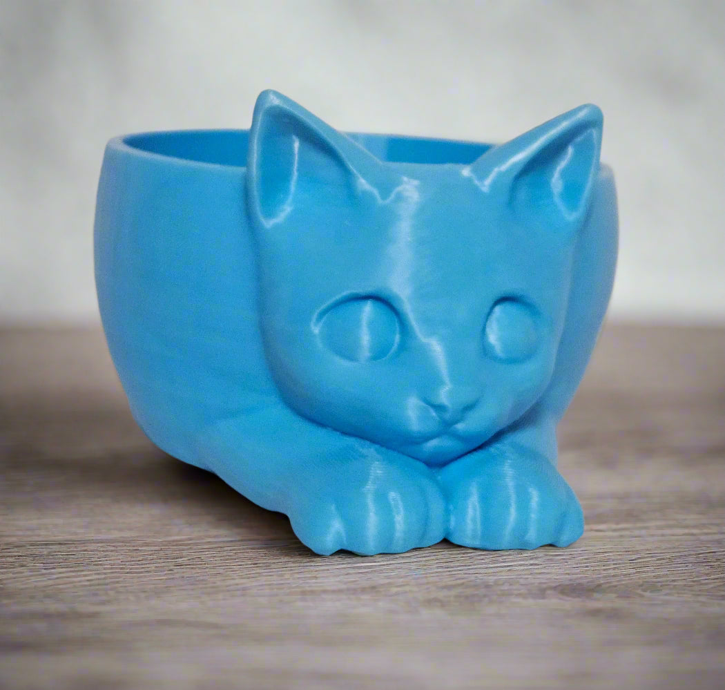 Sewing Clip Cat or Dog Bowl - Choice of Color - Sold With or Without Clips - Will Hold Over 50 Wonder Clips or Other Small Craft Items
