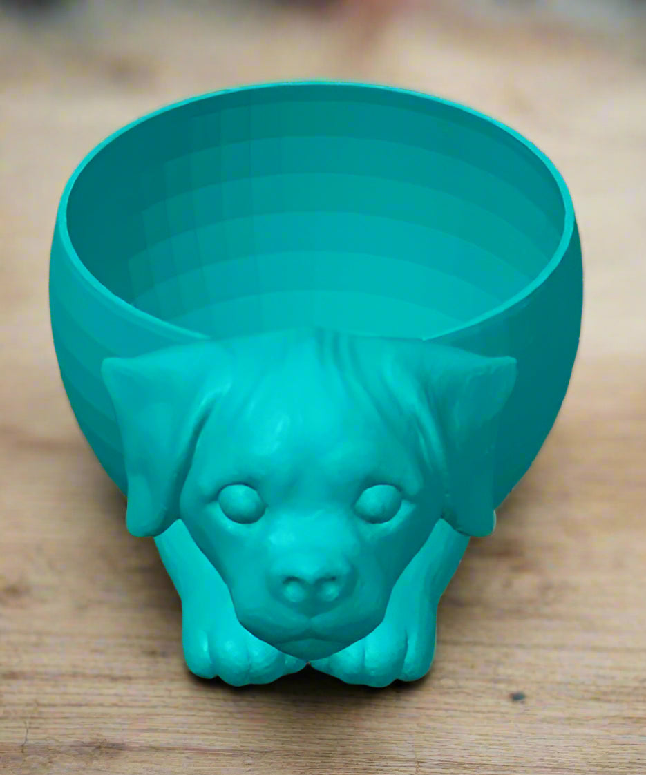 Sewing Clip Cat or Dog Bowl - Choice of Color - Sold With or Without Clips - Will Hold Over 50 Wonder Clips or Other Small Craft Items