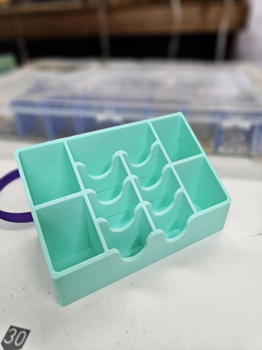 Compact Sewing Project Caddy - Keeps Your Bobbins, Feet, and Tools Together and Handy - Sewing Tray - Project Organizer - 3D Printed